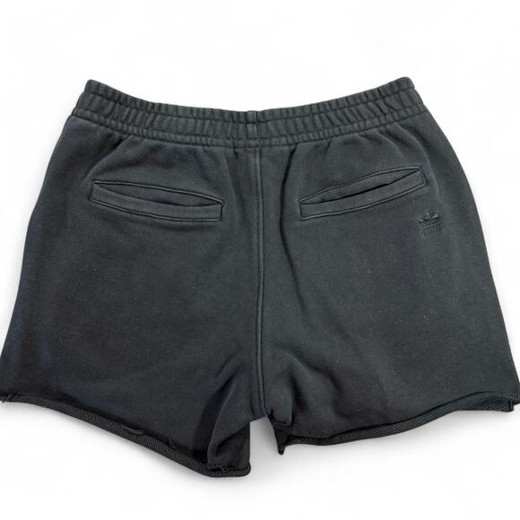 Adidas Humanrace Pharrell Williams Sport Upcycled Black Raw Hem Cut-off Shorts M - Picture 4 of 7